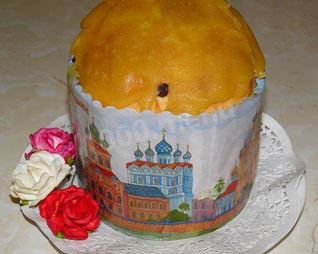 Кулич сливочный