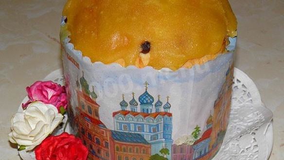 Рецепт Кулича сливочного