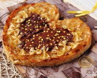 Пасха из макарон