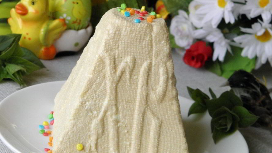 Рецепт пасхи со сгущенным молоком