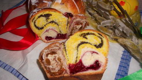 пасхальный козунак