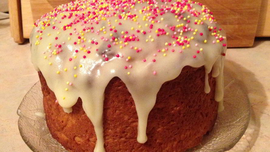 Рецепт пасхального кулича на сливках