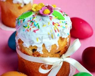 Пасхальный кулич на желтках