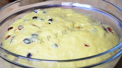 пасхальный кулич на желтках