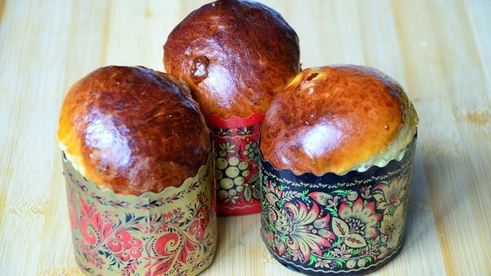 пасхальный кулич на желтках