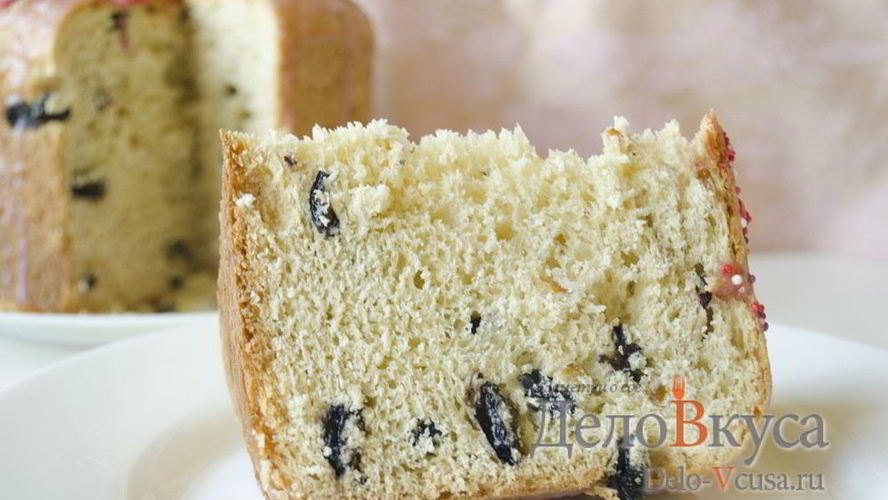 Рецепт пасхального кулича