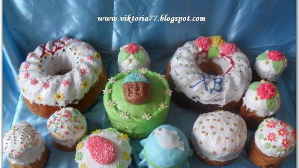 Рецепт Пасхальных куличей