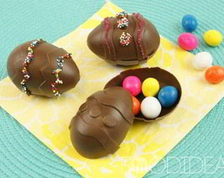 Шоколадные пасхальные яйца