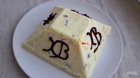 ванильная творожная пасха