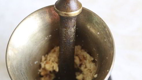 заварная царская пасха с миндалем