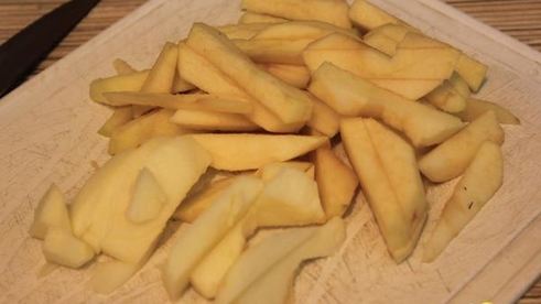 пудинг из кабачка и яблок