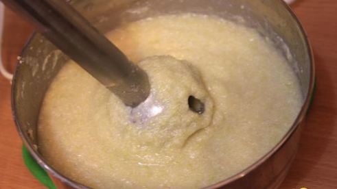 пудинг из кабачка и яблок