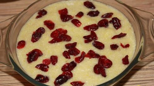 пудинг из кабачка и яблок