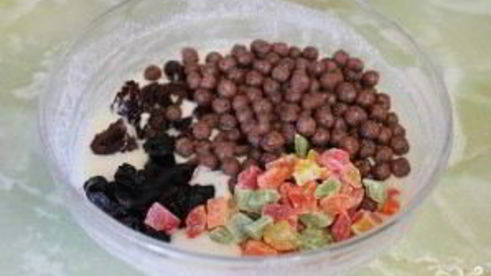 пудинг с сухофруктами