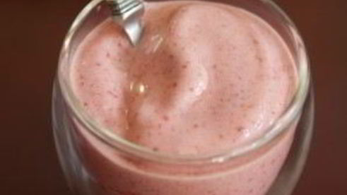 клубничный щербет