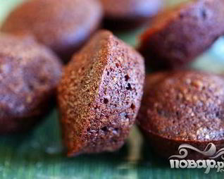 Шоколадные финансье