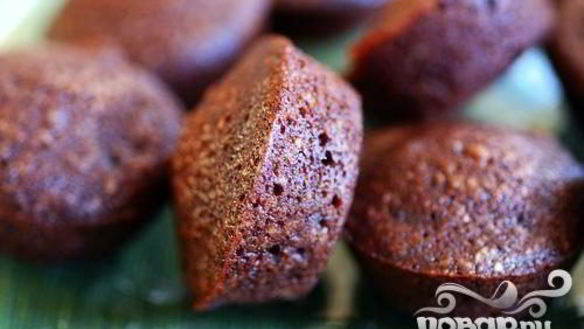 Рецепт Шоколадных финансье