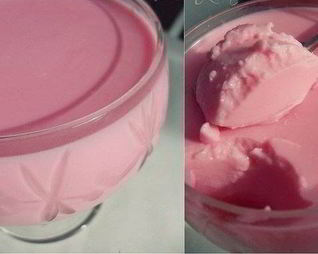 Сметанное желе с ягодами