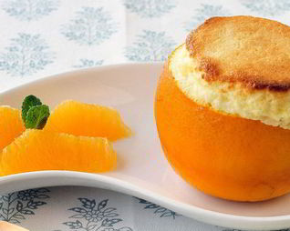 Апельсиновое суфле на пару