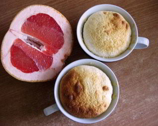 Грейпфрутовое суфле