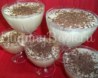 Молочно-банановое суфле