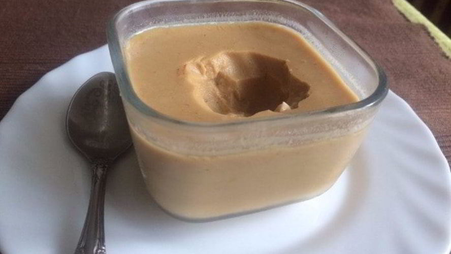 Рецепт низкокалорийного молочно-карамельного суфле