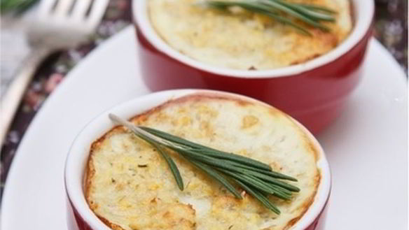 Рецепт Рыбы в суфле из сыра