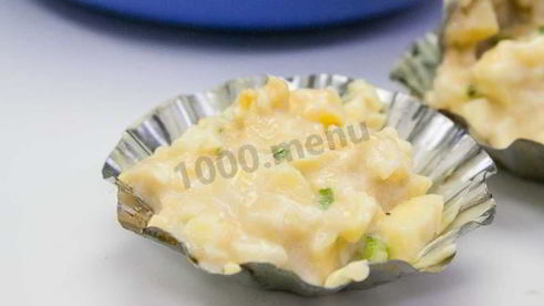 суфле из мягкого сыра