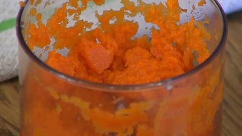 суфле из шпината и моркови