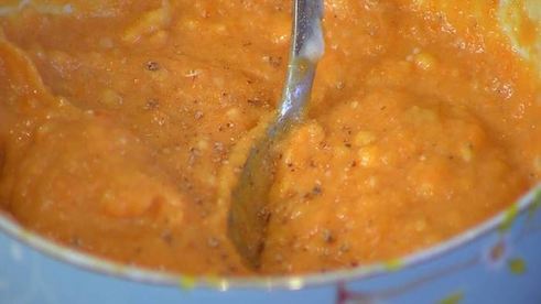 суфле из шпината и моркови