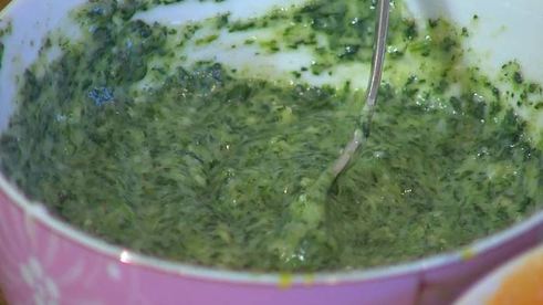 суфле из шпината и моркови