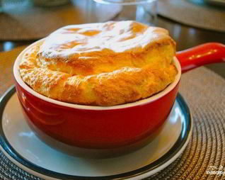 Суфле из яблок и творога