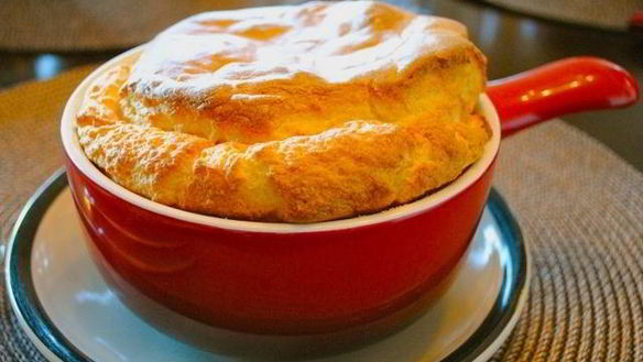 Рецепт Суфле из яблок и творога