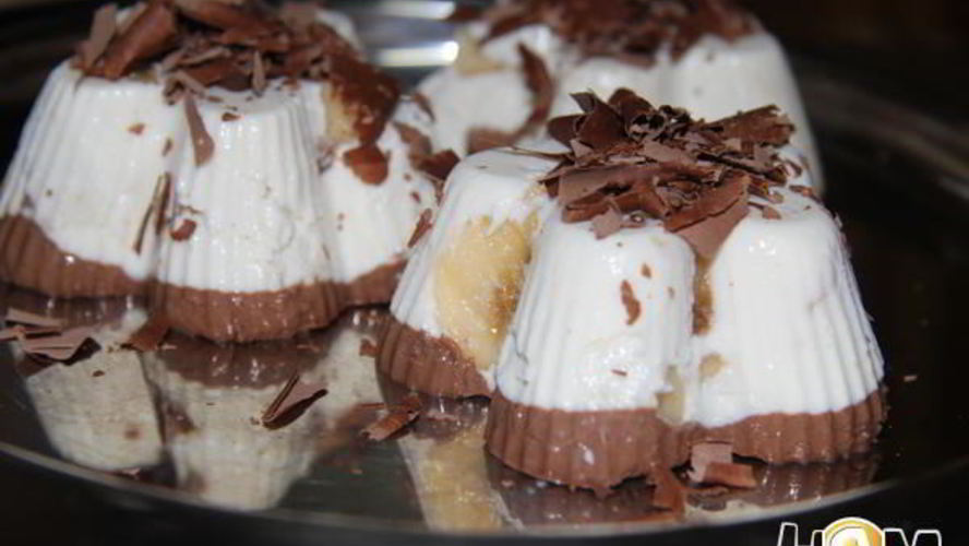 Рецепт суфле творожно-банановое с шоколадом