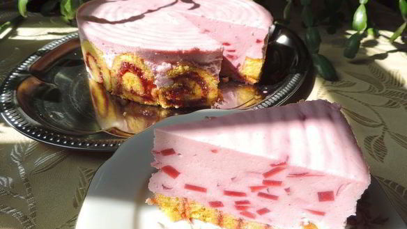 Рецепт Торта-суфле Малинового звон