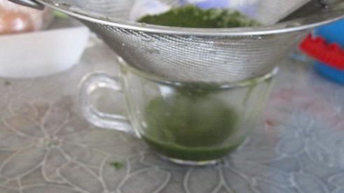 торт-суфле мята с земляникой