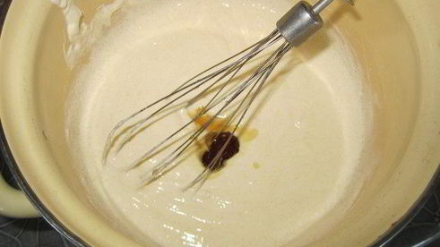 торт-суфле мята с земляникой