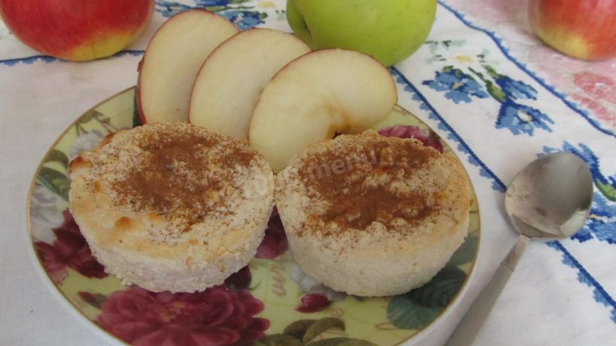 Рецепт творожно-яблочного суфле