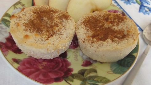 творожно-яблочное суфле