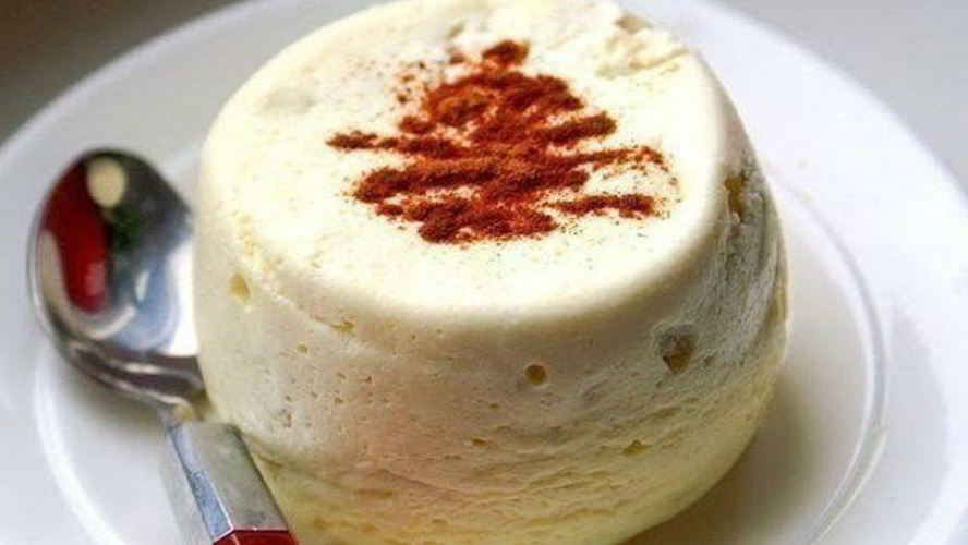 Рецепт творожного суфле с фруктами