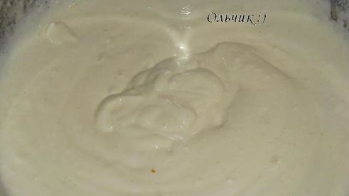 творожное суфле с карамелизированными яблоками