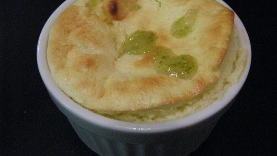 Рецепт творожного суфле с лаймом