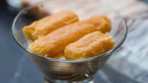 апельсиновый тирамису с мятным сиропом