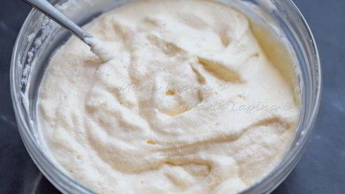 апельсиновый тирамису с мятным сиропом