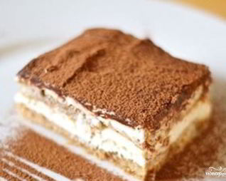 Тирамису из печенья юбилейное