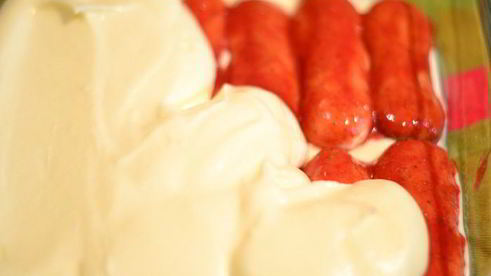 тирамису клубничный