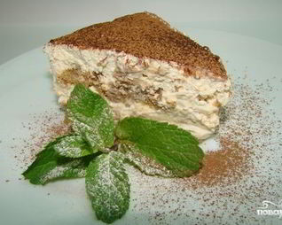 Тирамису со сметаной