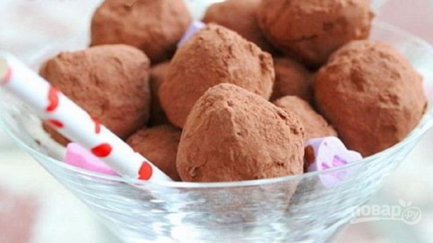 Рецепт трюфелей шоколадных