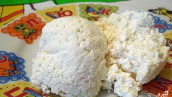 Рецепт Творога из козьего молока