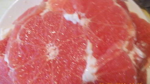 творожно-цитрусовый десерт